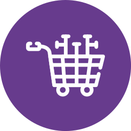 Shopping cart icon