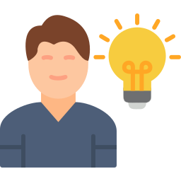 Business idea icon