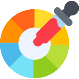 Color wheel icon