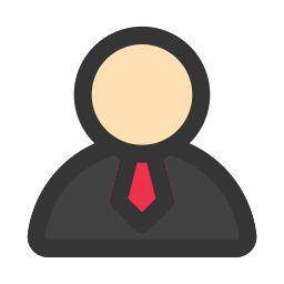 Office worker icon