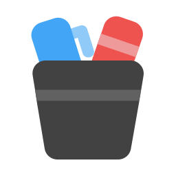 Pencil case icon