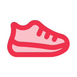 Running shoes icon