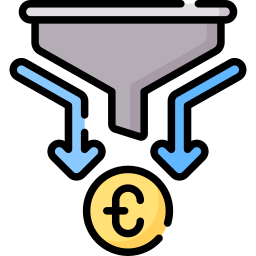 Sales pipeline icon