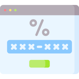 código promocional icono