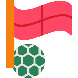 bandiera del fuorigioco icona
