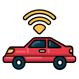 Self driving icon