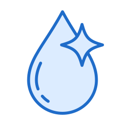 agua limpia icono