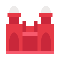 fortaleza roja icono
