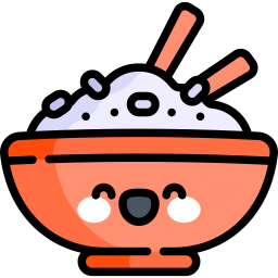 Rice bowl icon