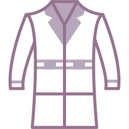Длинное пальто иконка