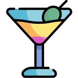 cocktail icoon