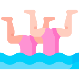 Synchronized swimming icon