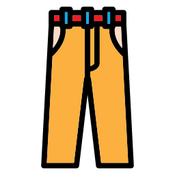 pantalones largos icono