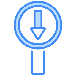 Down arrow icon