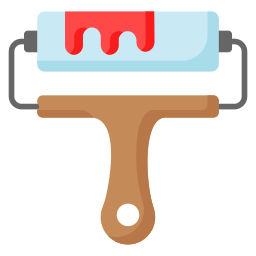 Paint roller icon