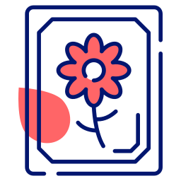 Greeting card icon