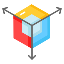 modélisation 3d Icône