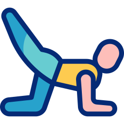 Yoga pose icon