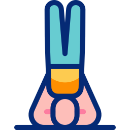 Yoga pose icon