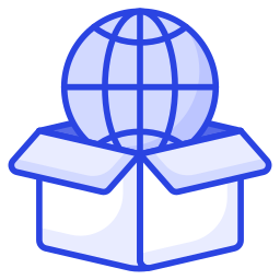 wereldwijde levering icoon