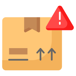 Delivery error icon