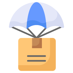 Air delivery icon