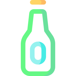 botella de cerveza icono