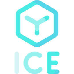 hielo icono