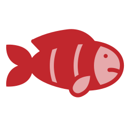 Clown fish icon