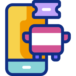 Electronic ticket icon