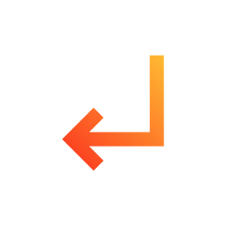 Turn left icon