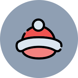 Santa hat icon