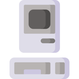 Old computer icon