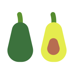 avocado's icoon