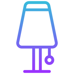 lámpara de noche icono