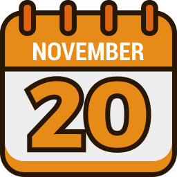 20 de noviembre icono