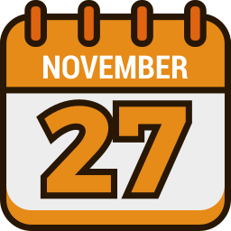 27 de noviembre icono