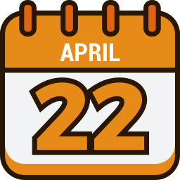 22 de abril icono