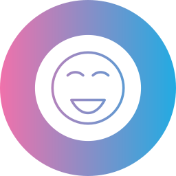 Happy face icon