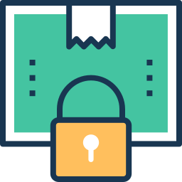 Parcel security icon