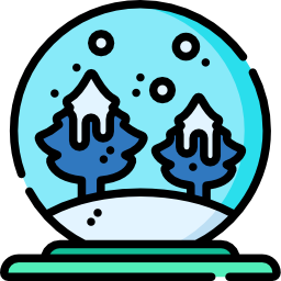 Snow globe icon