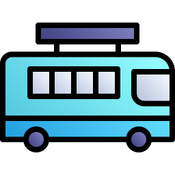 Bus ads icon