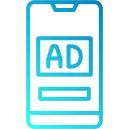 Mobile ad icon
