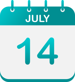 7월 14일 icon