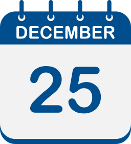 25 de diciembre icono