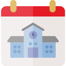 Calendar date icon