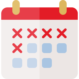miesiąc kalendarzowy ikona