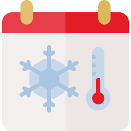 Winter season icon