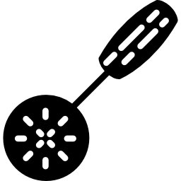 cucchiaio scanalato icona
