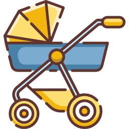 carrinhos de bebê Ícone